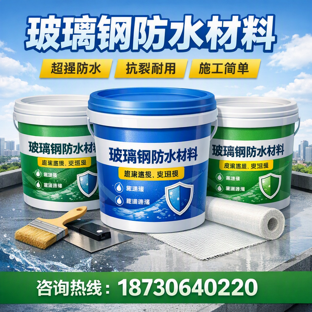 了解玻璃钢防水材料的市场趋势,唐山 企业不可不知